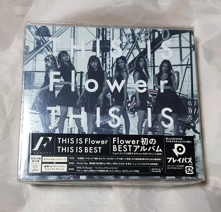 일본 Flower 2CD+2DVD 앨범 미개봉